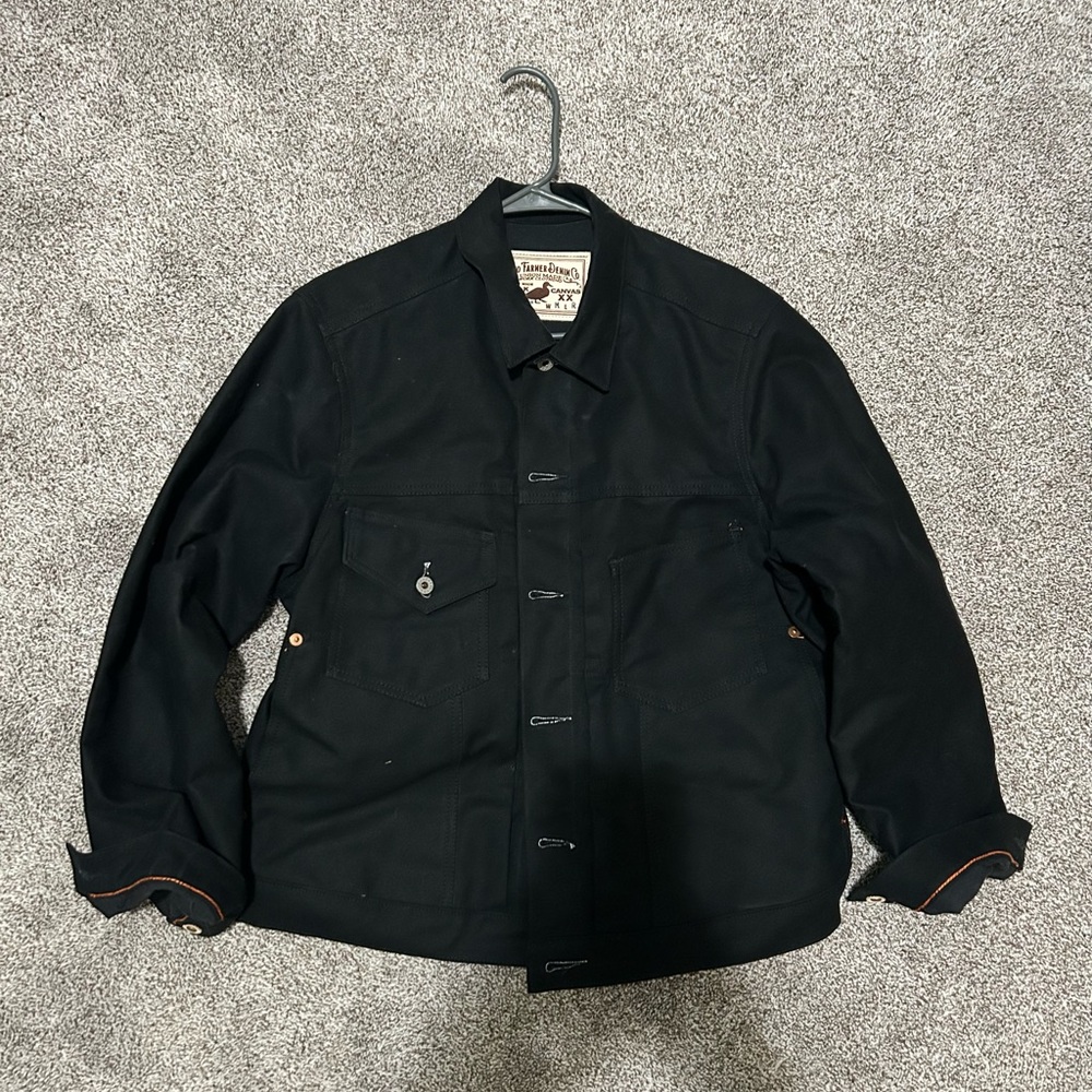 Men's Black Denim Jacket